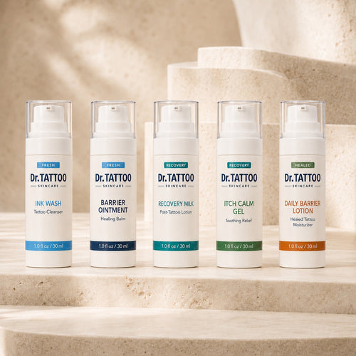 r. Tattoo Skin Complete Aftercare Kit — five 1 oz bottles